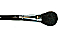 Long handled blush brush