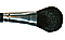 Long handled powder brush