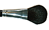 Long handled powder brush